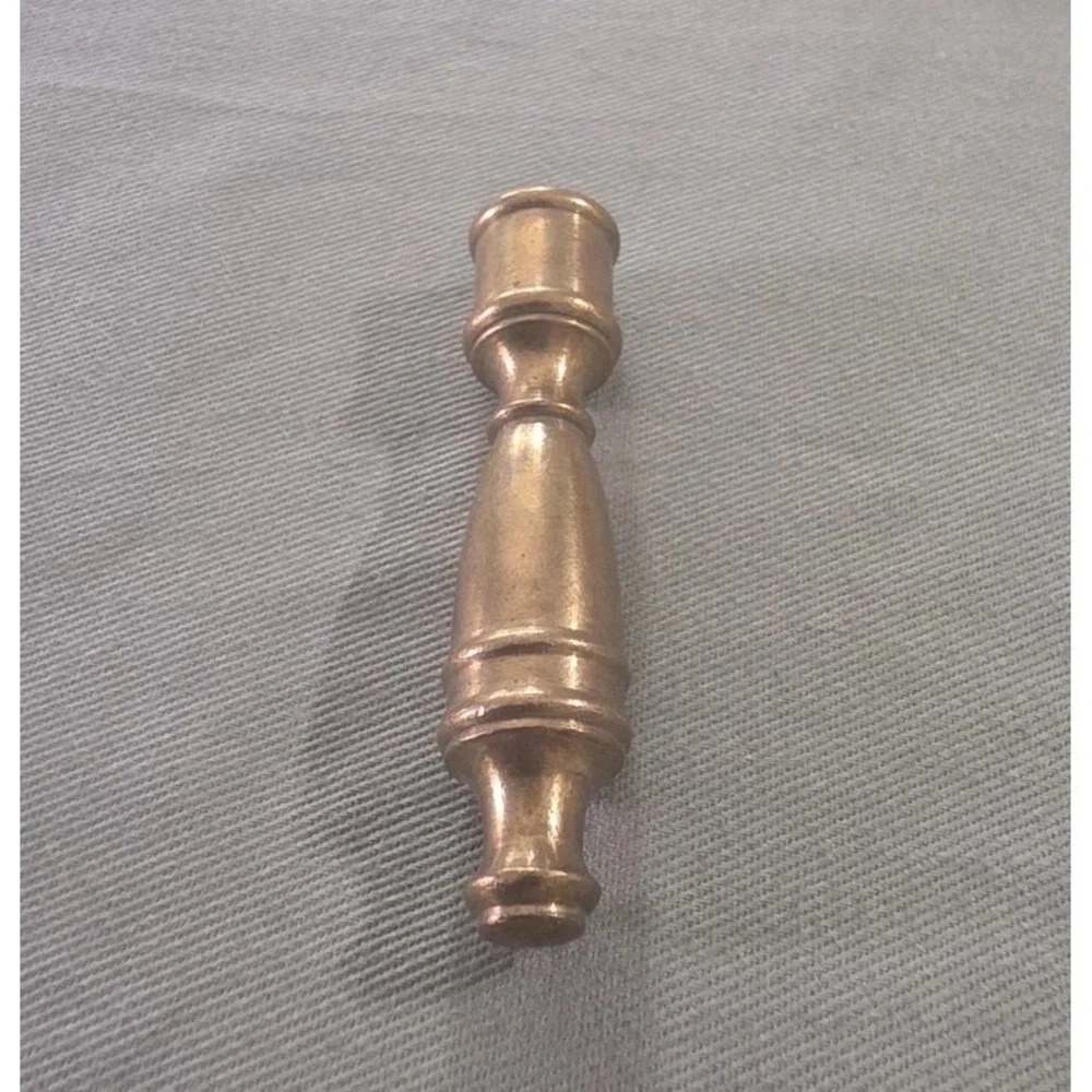 Solid Brass Lamp Shade Finial 2 1/4 inches Tall Scrap Metal